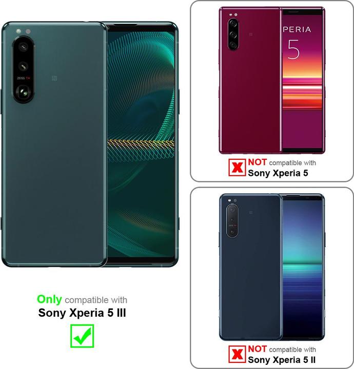 Image du produit Cadorabo Coque pour Sony Xperia 5 III universel avec Clip (Sony Xperia 5 III)