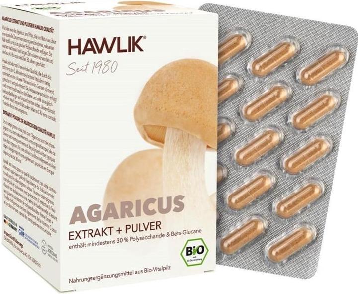 Produktbild Hawlik Agaricus Extrakt+ (120 Stück, Kapseln, 110 g)