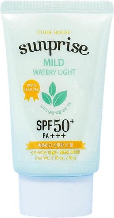 Actual product image Etude House Sunprise Mild Watery Light (Sun gel, SPF 50, 50 ml)
