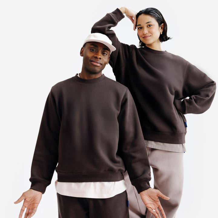 Immagine prodotto Decathlon Sweatshirt unisex - Relax braun (XS)