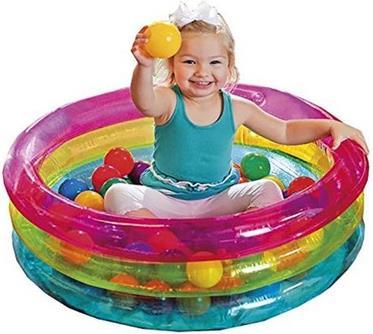 Immagine prodotto Intex Classico Box Di Palline Per Bambini A 3 Anelli