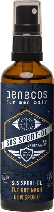 Produktbild Benecos For men only Sport Öl Arnik (Körperöl, 75 ml)