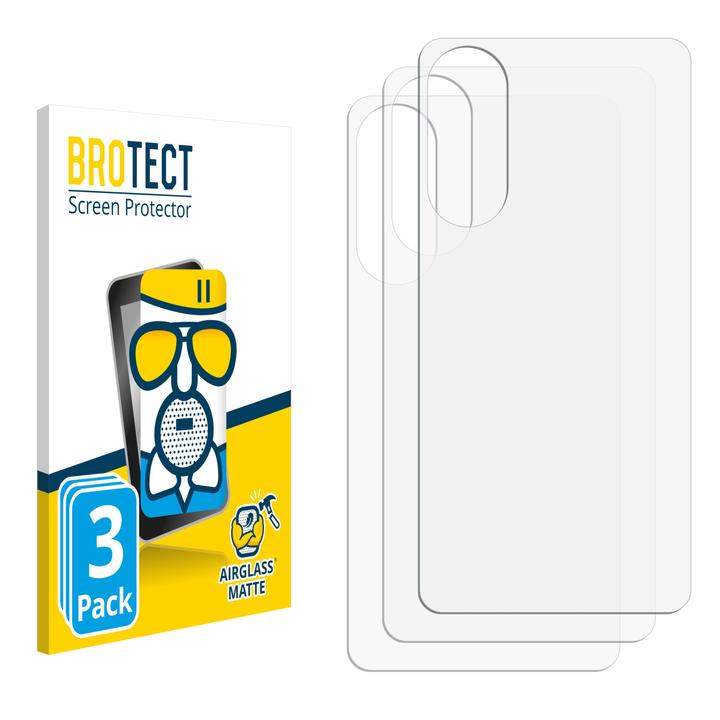 Actual product image BROTECT AirGlass Glass Matte (3 Piece, Samsung Galaxy S25 Edge)