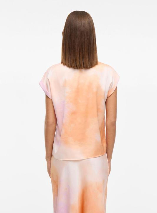 Actual product image Vila VIELLETTE Rundhals Oberteil mit kurzen Ärmeln (36)