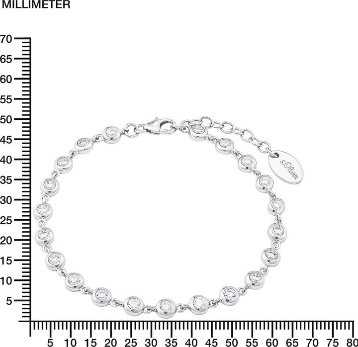 Image du produit S.Oliver Armband (17 cm, Argent 925)
