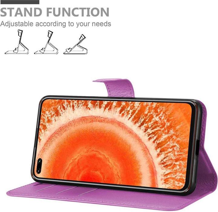 Actual product image Cadorabo Book with stand function cover (Honor View 30)