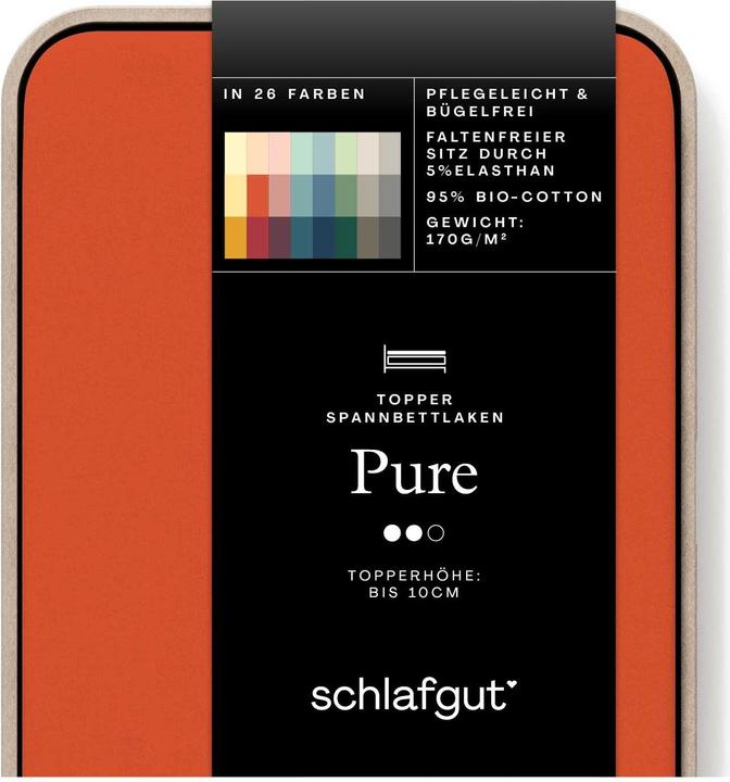Actual product image schlafgut Pure Topper (90 x 190 - 100 x 220 cm)