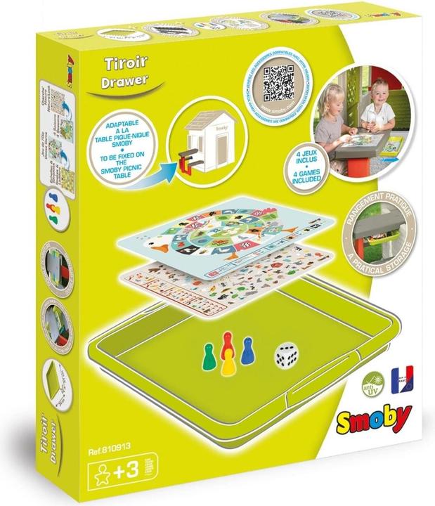 Produktbild Smoby Zubehör Spielhaus Spiele-Schublade