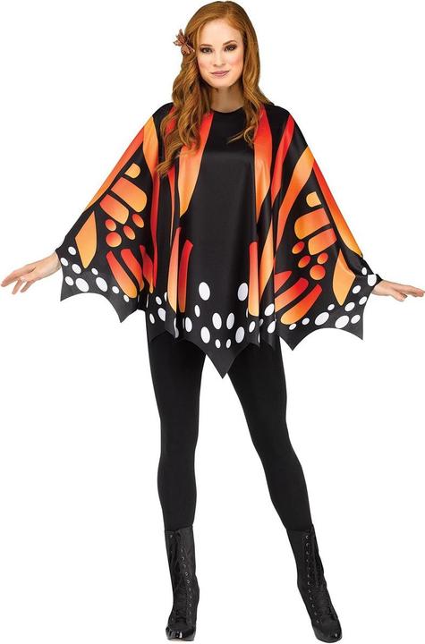 Produktbild Fun World Division Schmetterlings Flügel Poncho Kostüm (One Size)