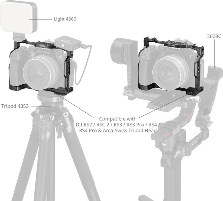 Image du produit SmallRig Cage pour Nikon Z50 II 4980 (Cage)