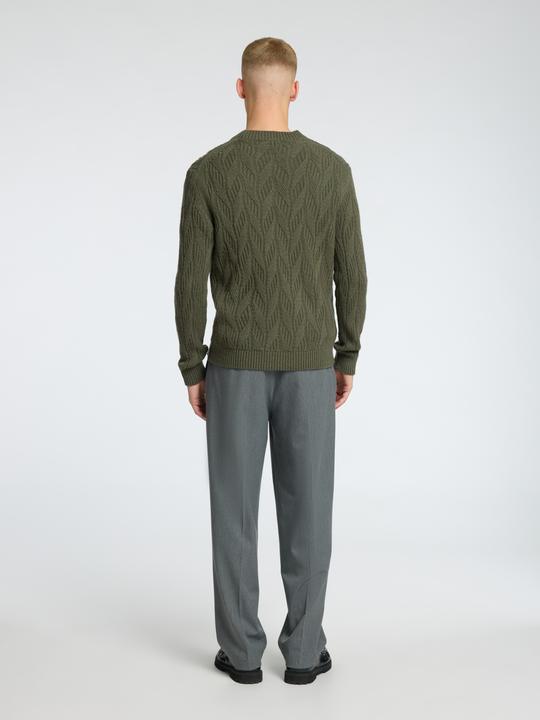 Image du produit Selected Homme Pull en maille torsadée (L)