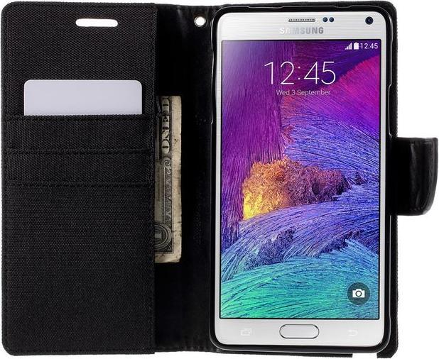 Immagine prodotto Goospery Serie Diario su tela (Samsung Galaxy Note 4)