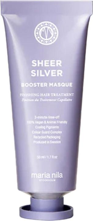 Actual product image Maria Nila Care & Style - Sheer Silver Booster Mask (50 ml)
