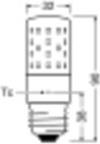 Produktbild Osram Led Special T Slim (E27, 7.30 W, 806 lm, 1 x, E)
