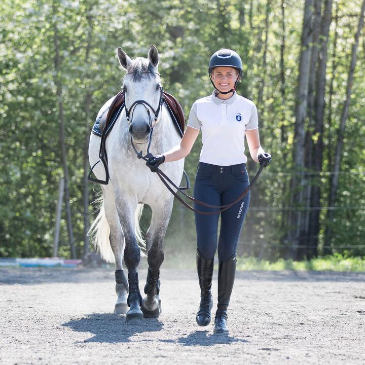 Produktbild B Vertigo Reitbundhose für Damen Horze Grand Prix mit Vollgrip (44)