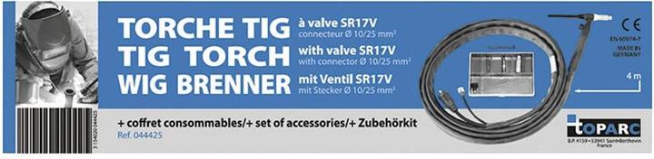 Produktbild GYS WIG Brenner SR17V