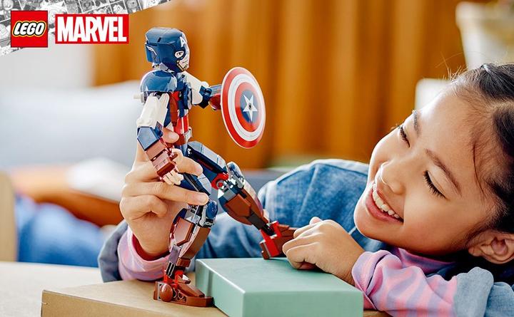 Image du produit LEGO Figurine de construction Captain America (76258, LEGO Marvel)