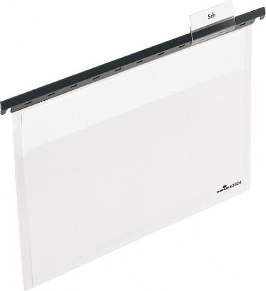 Produktbild Durable Hängetasche transparent Kunststoff Karton 25 Tasch - Bürokleinmaterial (260419) (A4, 1 x)