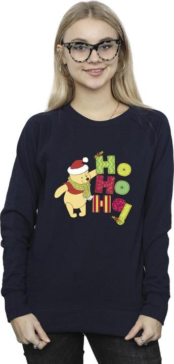 Produktbild Disney Winnie The Pooh Ho Ho Ho Scarf Sweatshirt (5XL)
