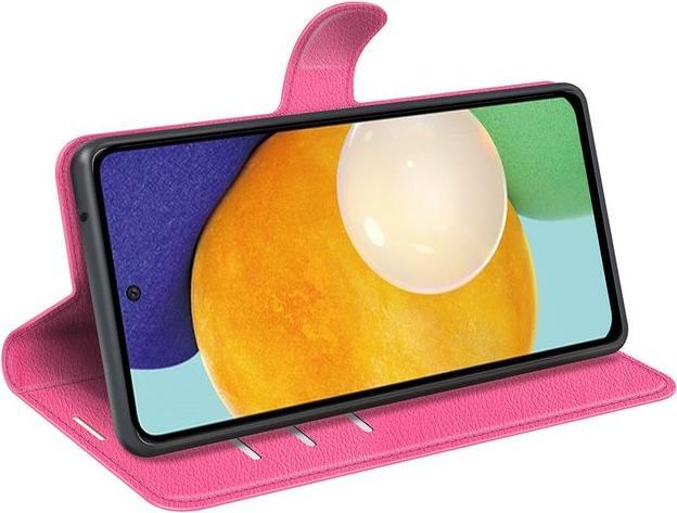 Actual product image MU Classic Litchi Leather Bookcover Series (Samsung Galaxy A13)
