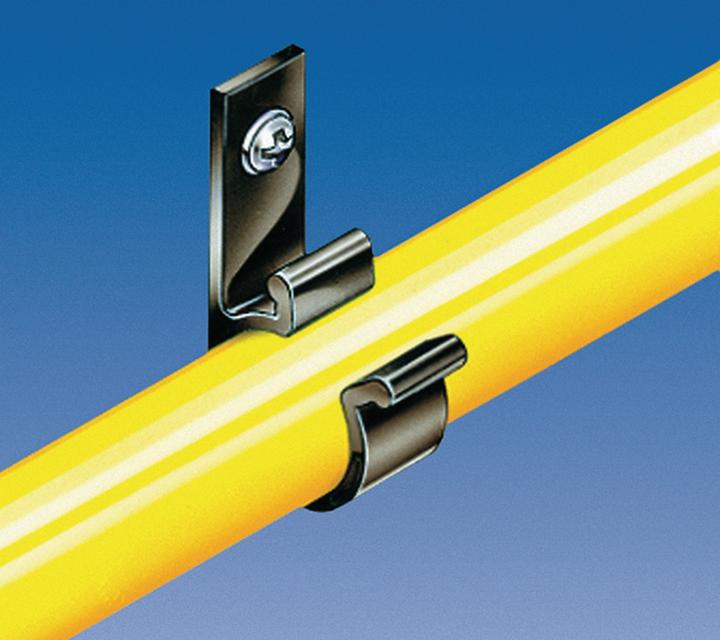 Immagine prodotto HellermannTyton Clip per cavo 20mm a vite 4mm FH ALU (35.60 cm)