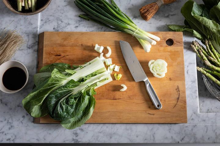Actual product image Fiskars All Steel Santoku Knife, 16cm (17 cm)