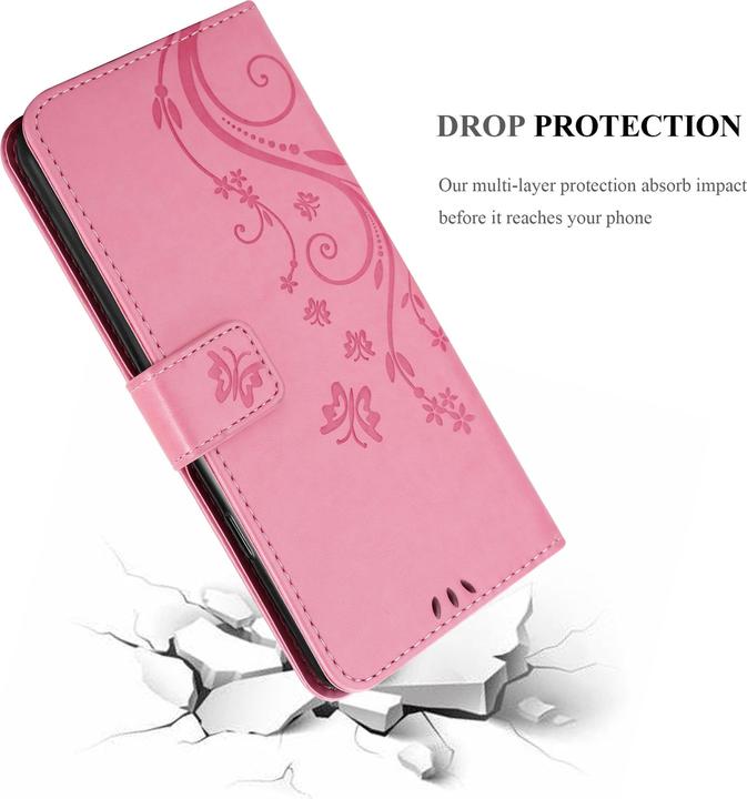 Actual product image Cadorabo Flower Book cover (Huawei P20 Plus, Huawei P20 Pro)