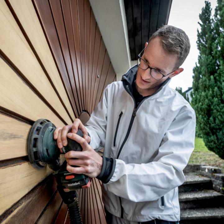 Actual product image Metabo SXA 18 LTX 150 BL (Eccentric grinder)