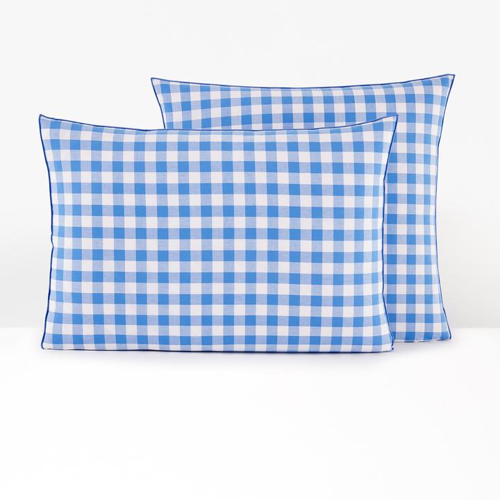 Image du produit La Redoute Interieurs Veldi Bleu (Taie d'oreiller, 63 x 63 cm)