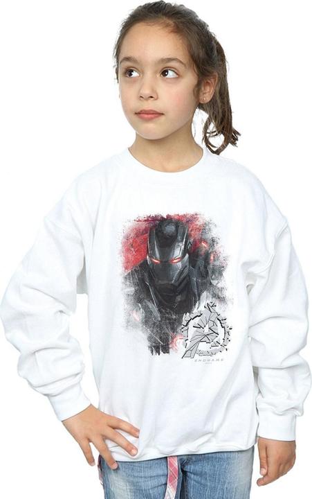 Produktbild Mädchen Avengers Endgame War Machine gebürstetes Sweatshirt (140, 146)