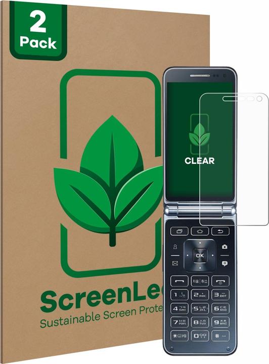 Immagine prodotto ScreenLeaf Pellicola protettiva sostenibile Pellicola protettiva dello schermo chiara trasparente (2 Pezzo/i, Samsung Galaxy Z Fold2)