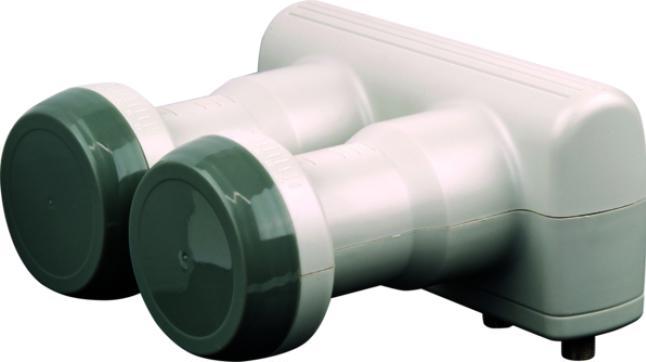 Actual product image Schwaiger Digital Monoblock Twin LNB (Twin LNB, 40mm)
