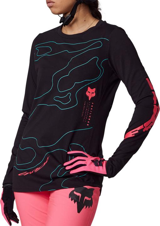 Produktbild Fox Jersey 22 W Ranger Mid Ls Lunar Blk (XL)