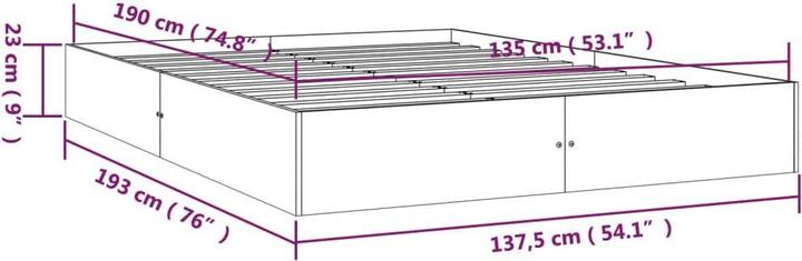 Produktbild VidaXL Lubbert (135 x 190 cm)