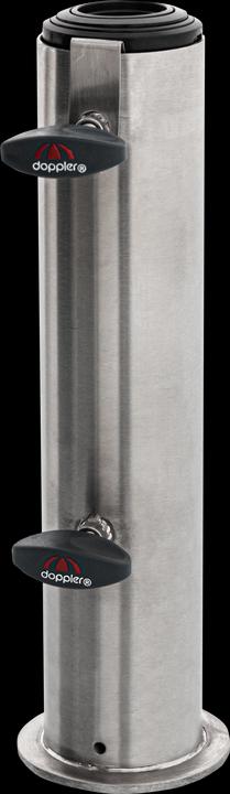 Doppler Standrohr für Granitsockel