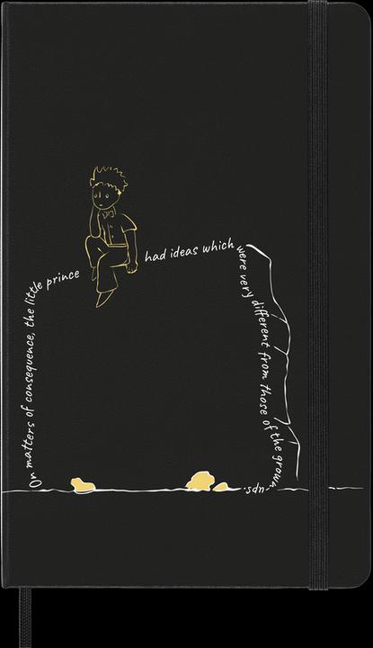 Actual product image Moleskine NB&Cahier Prince Elephant Set (21 x 13 cm, Plain, Hardcover)