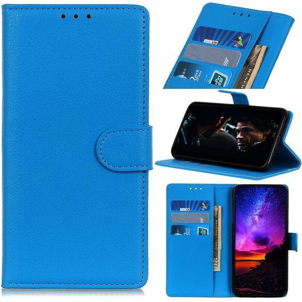 Produktbild MU Classic Litchi Leder Bookcover Series (Motorola Moto G8 Power)