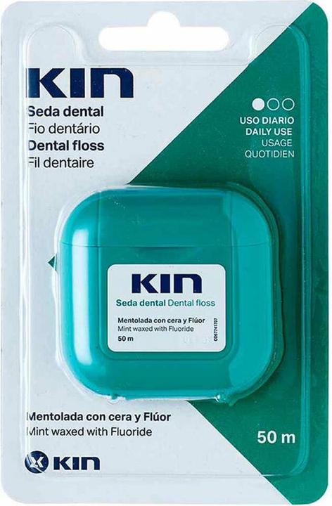 Actual product image KIN Seda Dental with Mentholated Wax 50 ml (50 m)