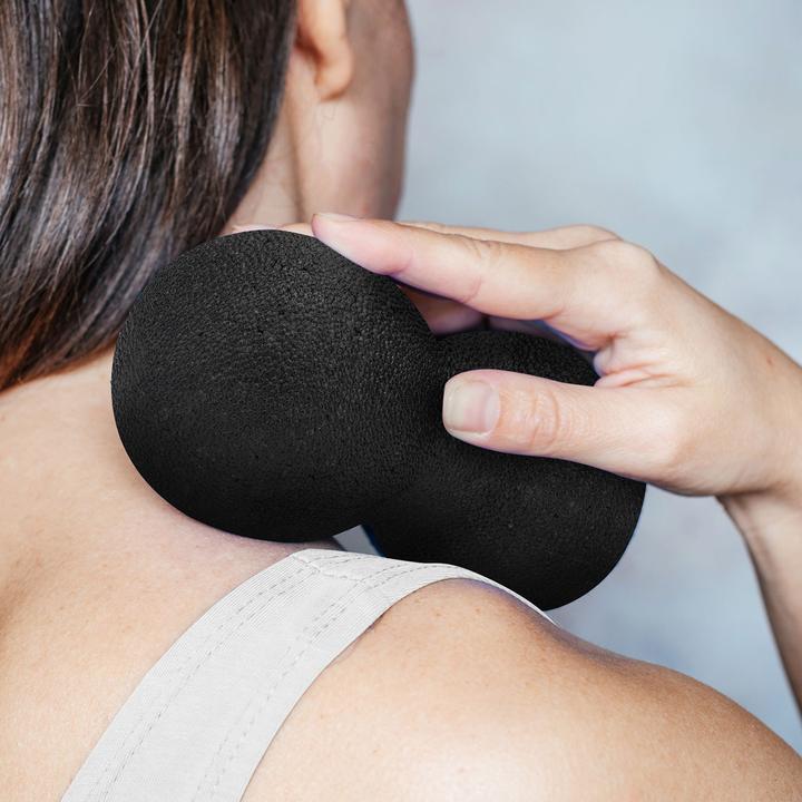 Image du produit Casativo Balle de massage des fascias Duo pour massage ponctuel, 8 cm