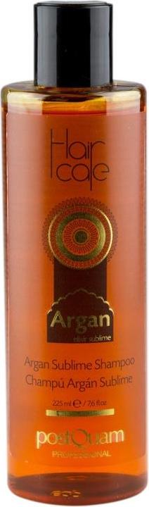 Actual product image Postquam HAIR CARE ARGAN SUBLIME shampoo 225 ml (225 ml, Liquid shampoo)