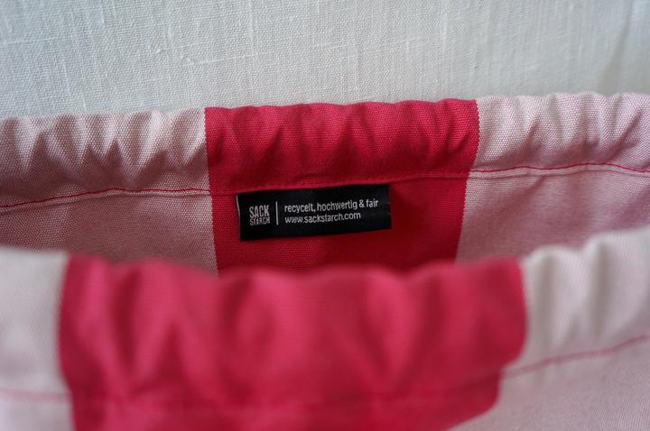 Actual product image Sackstarch Gym bag