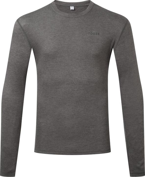 Actual product image TOG24 Mens Cashmere Touch Crew Neck Thermal Top (XL)