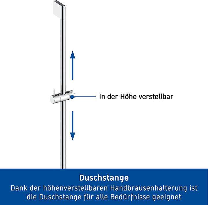 Produktbild Duravit Brausestange 900mm chrom
