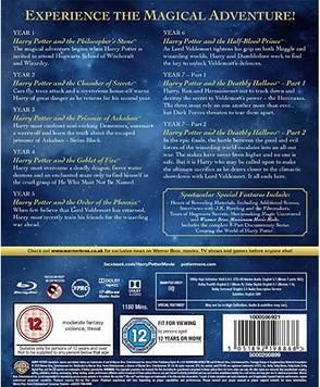 Image du produit Warner Bros Harry Potter - Complete 8-film Collection (Blu-ray, 2016, Anglais)