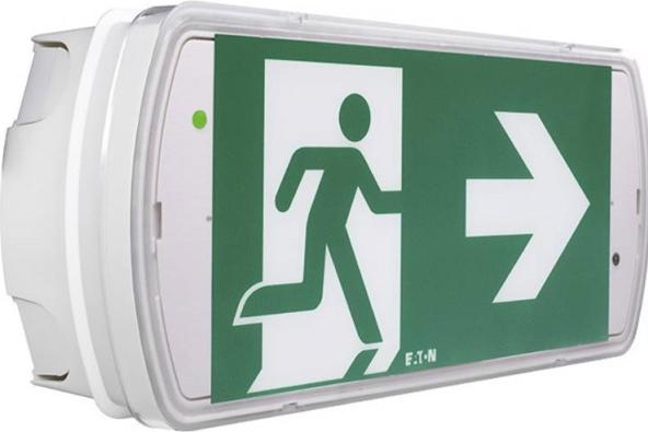 Actual product image Eaton 40071349554 LED emergency escape route lighting ceiling mounting, wall mounting