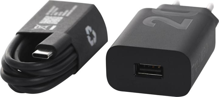 Immagine prodotto Motorola Caricabatterie TurboPower 20W USB-A con cavo USB-C da 1m Nero (20 W)