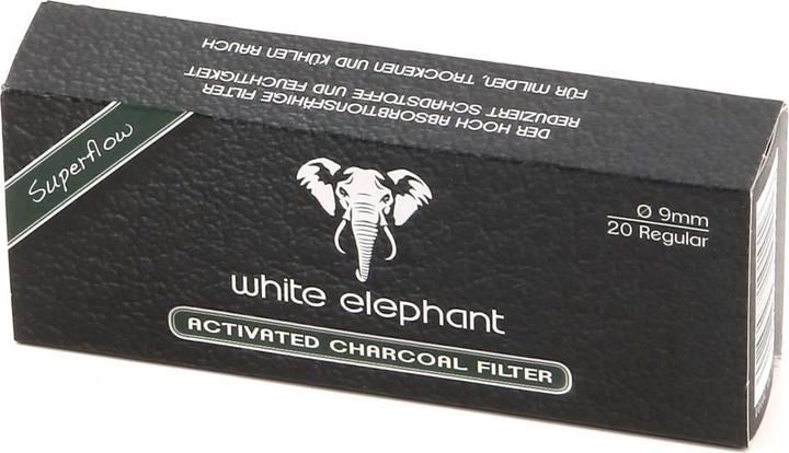 Immagine prodotto White Elephant Filtri a carbone attivo da 9 mm 20 pezzi