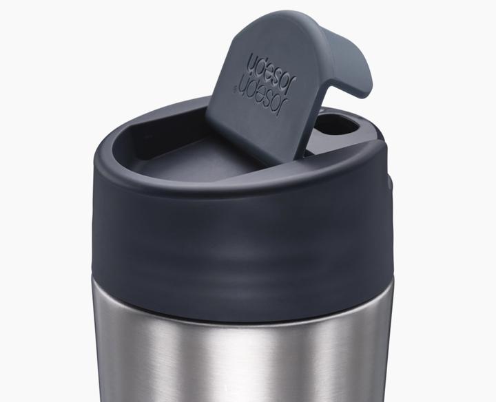 Actual product image Joseph Joseph Sipp steel stainless steel travel mug flip lid 454 ml Anth. (0.45 l)