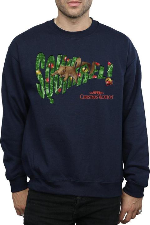 Produktbild National Lampoon´s Vacation National Lampoon's Christmas Vacation Squirrel Tree Sweatshirt (L)