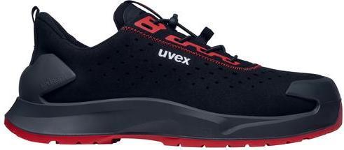 Produktbild Uvex Sports uvex 1 x-craft Halbschuhe S1 PL 68023 schwarz Weite 12 Grösse 45 (S1P, 45)
